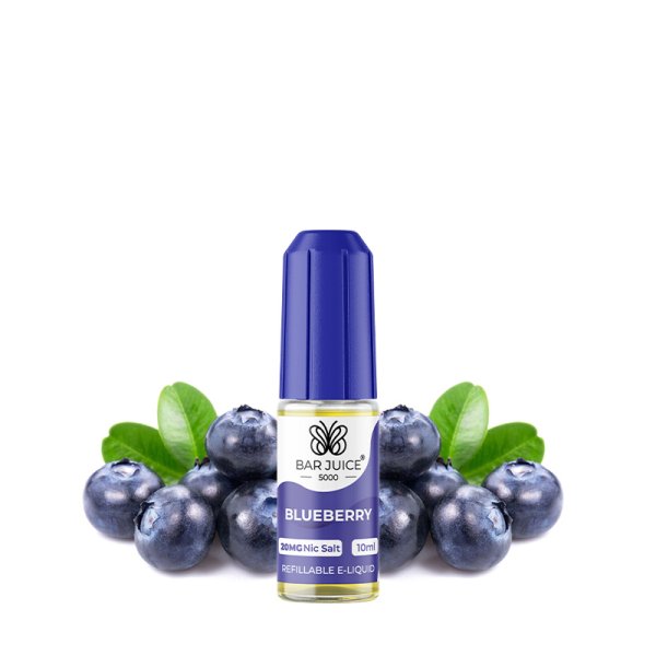 Blueberry Nic Salts 10ml 20mg - Bar Juice 5000