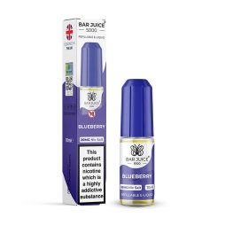 Blueberry Nic Salts 10ml 20mg - Bar Juice 5000