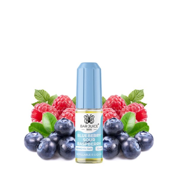 Blueberry Sour Raspberry Nic Salts 10ml 20mg - Bar Juice 5000