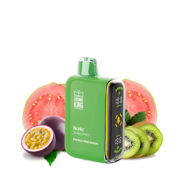 Puff NoNic Galaxy 15000 Passion Kiwi Guava TPD Ready - Aroma King