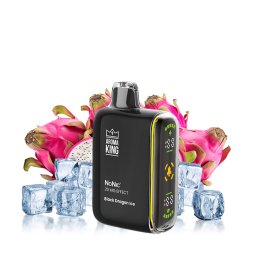 Puff NoNic Galaxy 15000 Black Dragon Ice TPD Ready - Aroma King