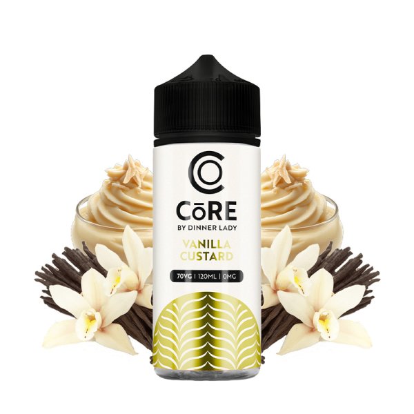 Vanilla Custard 0mg 100ml - Core by Dinner Lady