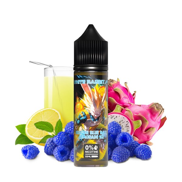 Dragon Blue Razz Lemonade Ice 0mg 50ml - White Rabbit