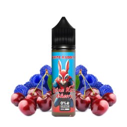 Blue Razz Cherry 0mg 50ml - White Rabbit