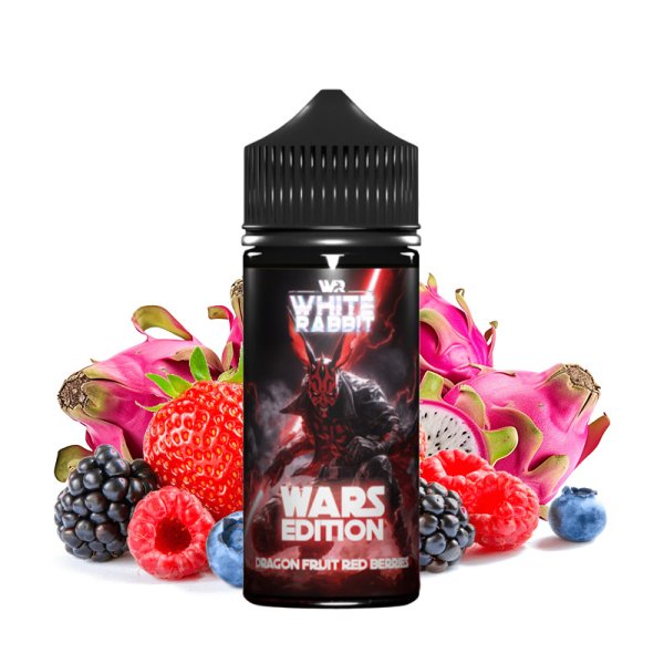 Dragon Fruit Red Berries 0mg 100ml - Wars Edition by White Rabbit