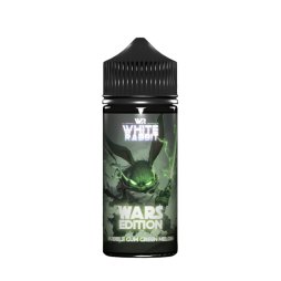 Bubble Gum Green Melon 0mg 100ml - Wars Edition by White Rabbit