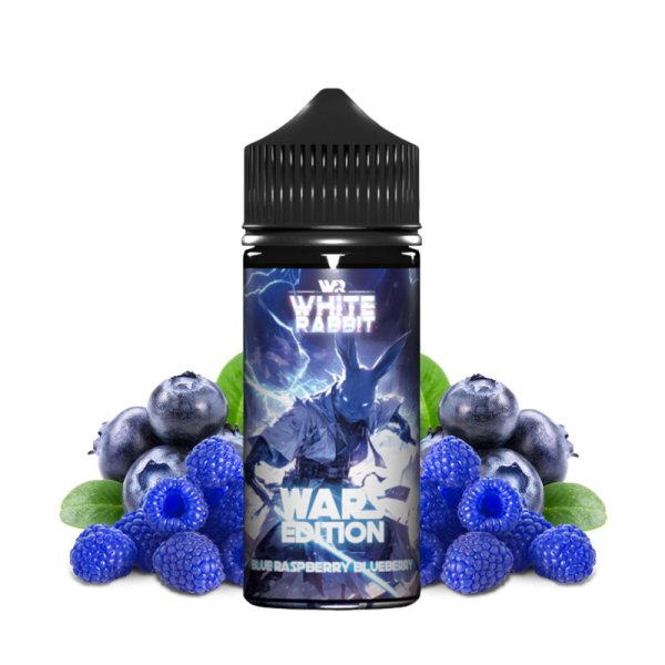 Blue Raspberry Blueberry 0mg 100ml - Wars Edition by White Rabbit