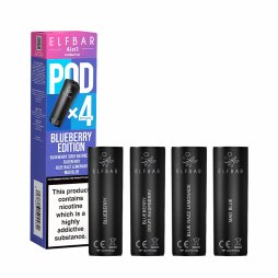 Cartouche Pré-Remplie 2ml Blueberry Edition 20mg (4pcs) - Elfbar