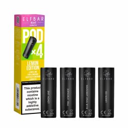 Prefilled Cartridge 2ml Lemon Edition 20mg (4pcs) - Elfbar