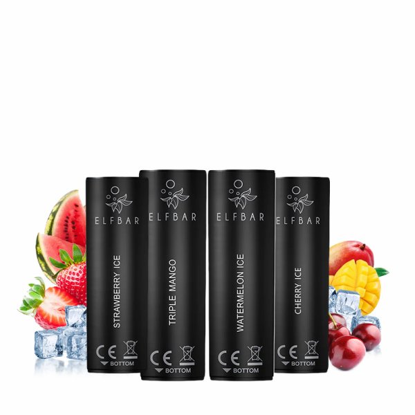 Cartouche Pré-Remplie 2ml Fruit Edition 20mg (4pcs) - Elfbar