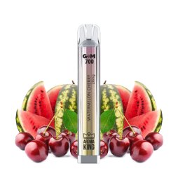 Puff Gem 700 Watermelon Cherry 20mg - Aroma King