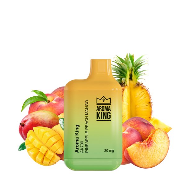 [Destock] Puff Mini 700 Pineapple Peach Mango 20mg - Aroma King