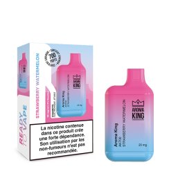 Puff Mini 700 Watermelon Strawberry 20mg - Aroma King