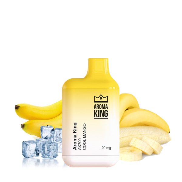 [Destockage] Puff Mini 700 Banana Ice 20mg - Aroma King