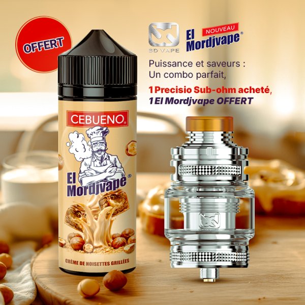 [Offre] 1+1 Offre Découverte El Mordjvape - Cebueno