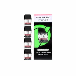 Cartouches XROS 3 0.6/1.0Ω Mesh (4pcs) - Vaporesso