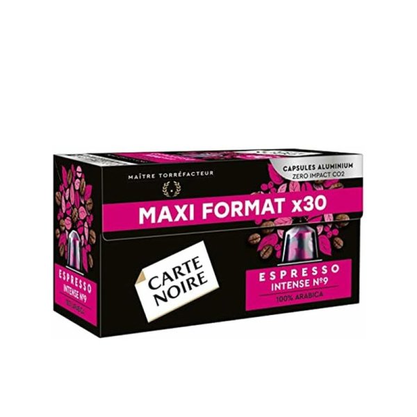 Capsule Espresso Intense N°9 (30pcs) - Carte Noire