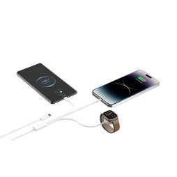 3 in 1 Wireless Charging Cable for Apple Watch - Smart Series by DEVIA