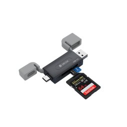 Clé USB 2 en 1 Type C 3.0 à Lecteur Carte SD TF (5Gbps) - Smart Series by DEVIA