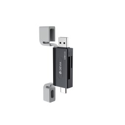 Clé USB 2 en 1 Type C 3.0 à Lecteur Carte SD TF (5Gbps) - Smart Series by DEVIA