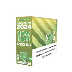 Starter Kit 2400 Puff Ananas Glacé (3pods) - Wpuff 2.0 by Liquideo