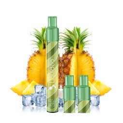 Starter Kit 2400 Puff Ananas Glacé (3pods) - Wpuff 2.0 by Liquideo