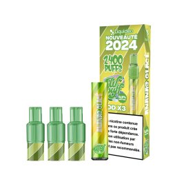 Starter Kit 2400 Puff Ananas Glacé (3pods) - Wpuff 2.0 by Liquideo