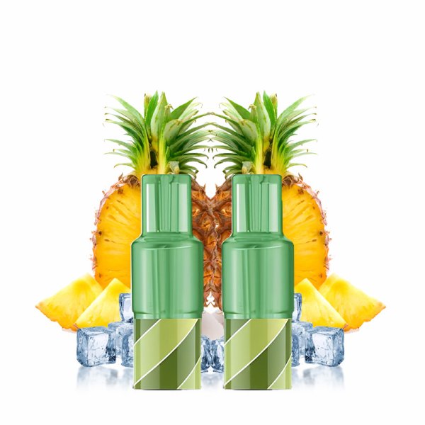 Cartouche Pré-Remplie Ananas Glacée (2pcs) - Wpuff 2.0 by Liquideo