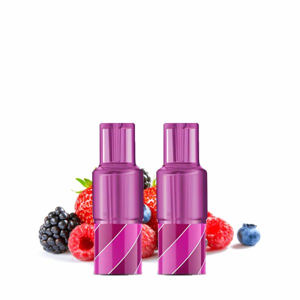 Cartouche Pré-Remplie Fruits Rouges (2pcs) - Wpuff 2.0 by Liquideo