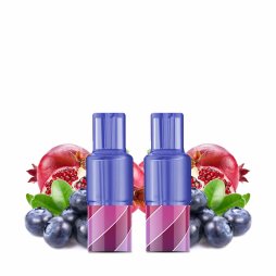 Cartouche Pré-Remplie Myrtille Grenade (2pcs) - Wpuff 2.0 by Liquideo