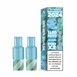 Cartridge Prefilled Menthe Nar Nar (2pcs) - Wpuff 2.0 by Liquideo