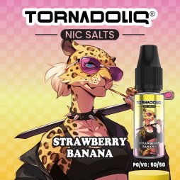 Strawberry Banana 10ml - Tornadoliq