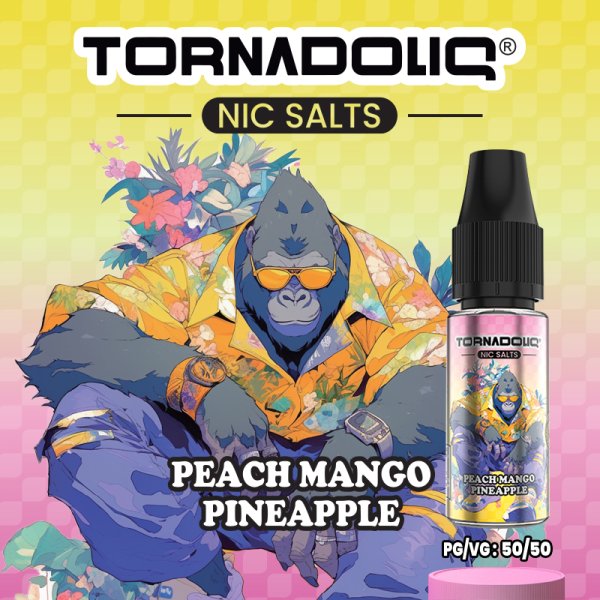 Peach Mango Pineapple 10ml - Tornadoliq