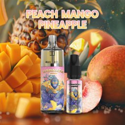 Puff Tornado 10000 TPD Europe Peach Mango 20mg