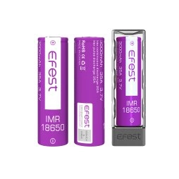 Accu Rechargeable 18650 3000mAh 35A (2pcs) - Efest