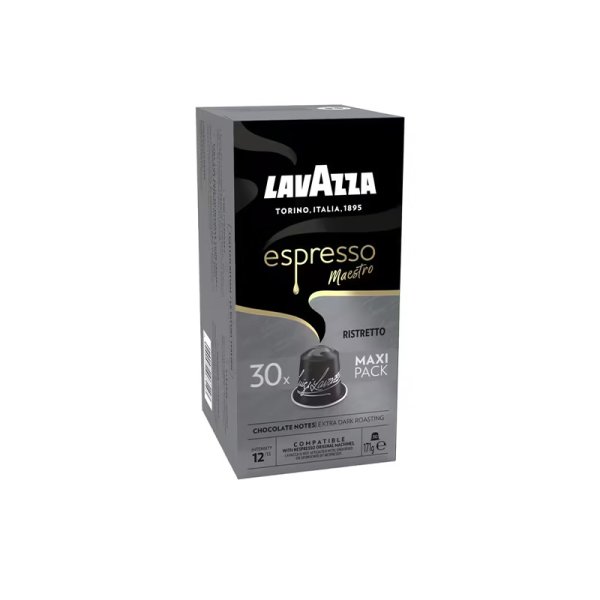 Capsule Ristretto compatibles Nespresso (30pcs) - Lavazza