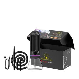 Ultimate Hookah Dock Black + 3 E-liquides - Fumytech