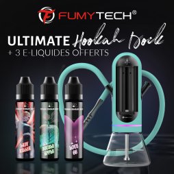 Ultimate Hookah Dock Tiffany Blue + 3 E-liquids - Fumytech