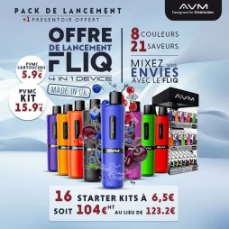 [Offre Découverte] 16+1 Offre de lancement Fliq - AVM