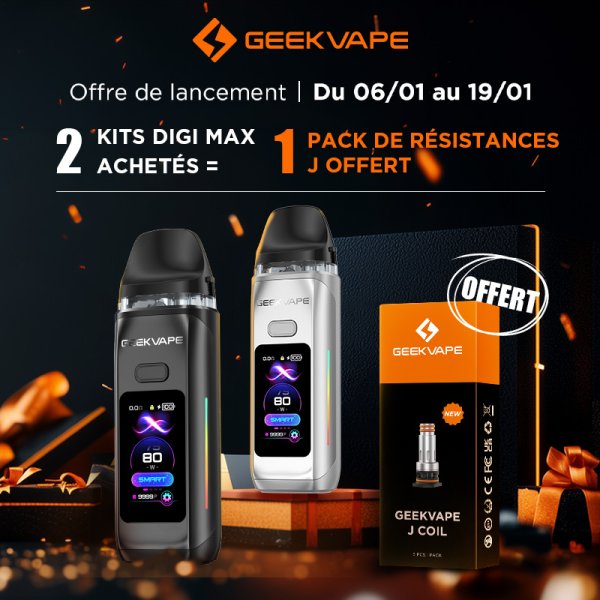 2+1 Digi Max Launch Offer - Geekvape