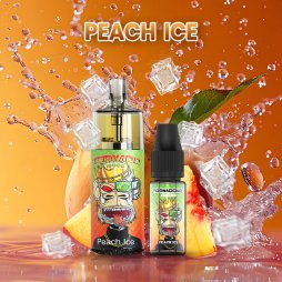 Tornado 10000 TPD Peach Ice 10/20mg - Gobar X Tornadoliq