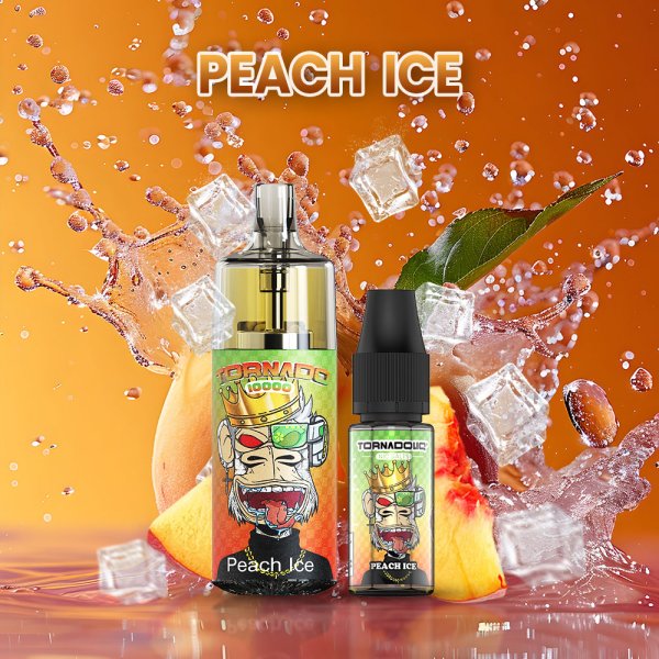 Tornado 10000 TPD Europe Peach Ice 10/20mg