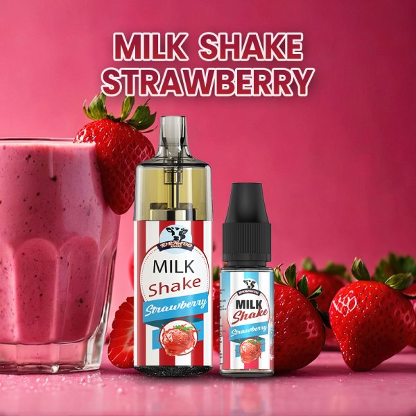 Tornado 10000 TPD Europe Strawberry Milkshake 10/20mg