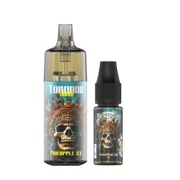 Tornado 10000 TPD Pineapple Ice 10/20mg - Gobar X Tornadoliq