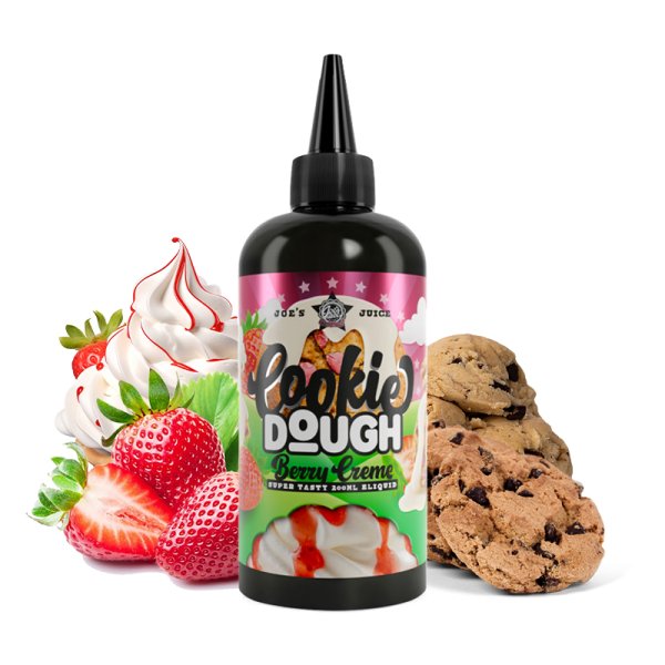 Berry Creme 0mg 200ml + Pipette - Cookie Dough by Joe's Juice