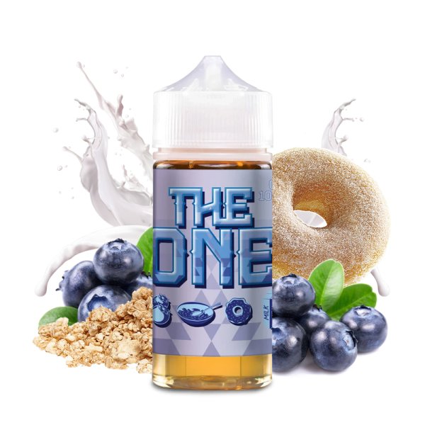 Blueberry Donut Cereal Milk 0mg 100ml - The One by Beard Vape Co