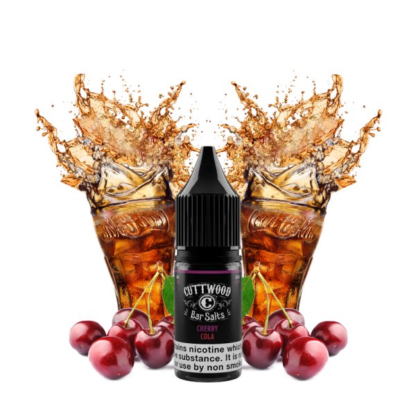 Cherry Cola Nic Salts 10ml - Bar Salts by Cuttwood