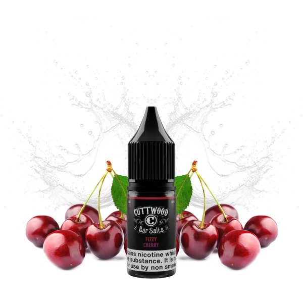 Fizzy Cherry Nic Salts 10ml - Bar Salts by Cuttwood