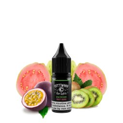 Kiwi Passion Fruit Guava Nic Salts 10ml - Bar Salts by Cuttwood