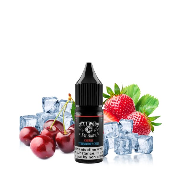 Cherry Strawberry Chill Nic Salts 10ml - Bar Salts by Cuttwood